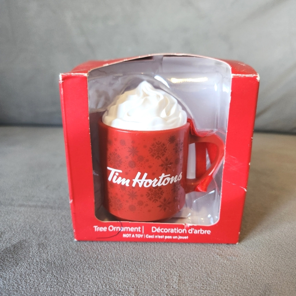 Tim Hortons 2021 Holiday Christmas Coffee Mug